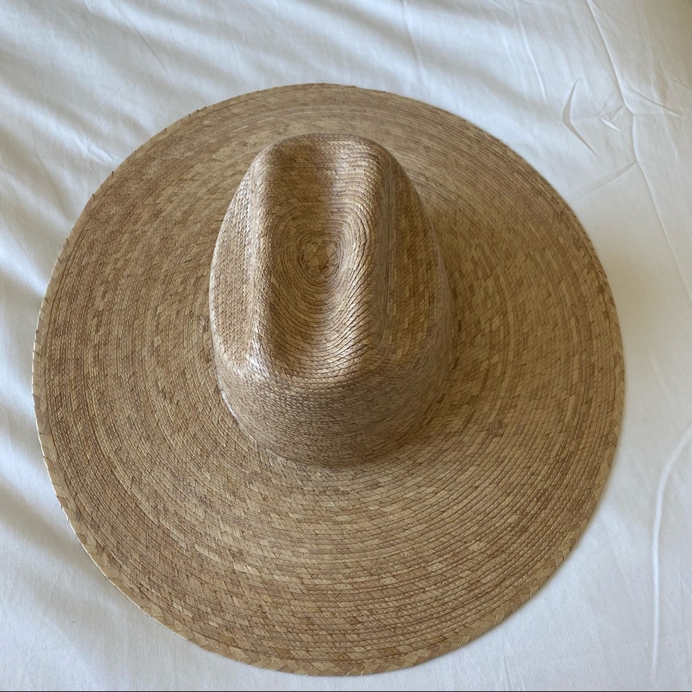 Lack Of Color Tan Wide-Brim Hat